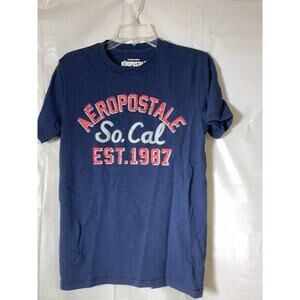 Aeropostale Men crewneck Short Sleeve AERO SO. CAL 87 Graphic T-Shirt Size Small